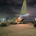 A bordo de un C-130 Hércules de la Fuerza Aeroespacial Colombiana llegó el sistema contraincendios Guardian Caylym
Foto: Fuerzas Militares