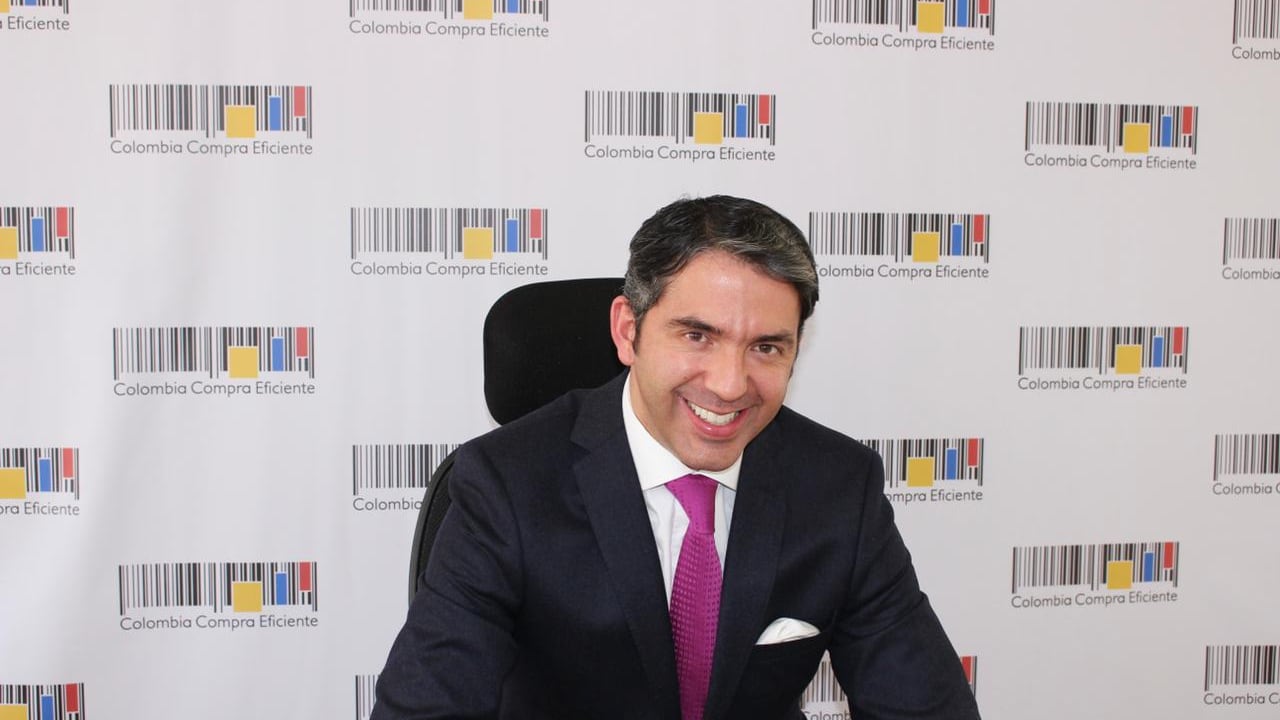 José Andrés Omeara, director de la Agencia Colombia Compra Eficiente