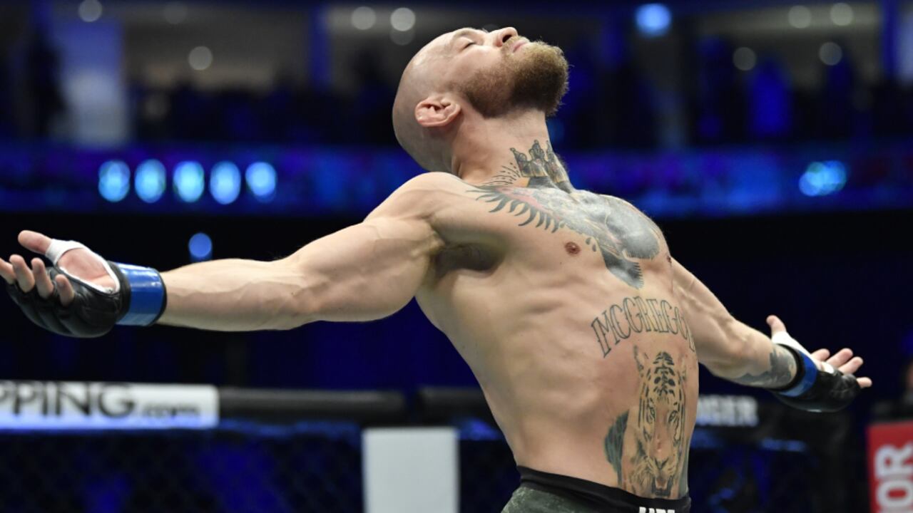 Connor Mcgregor, luchador irlandés. Foto: GettyImages/Chris Unger