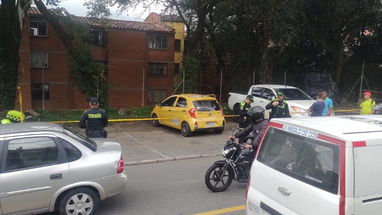 Taxista asesinado en Medellín.