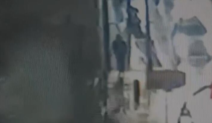 Última imagen de Giovanni captada por las cámaras de seguridad.