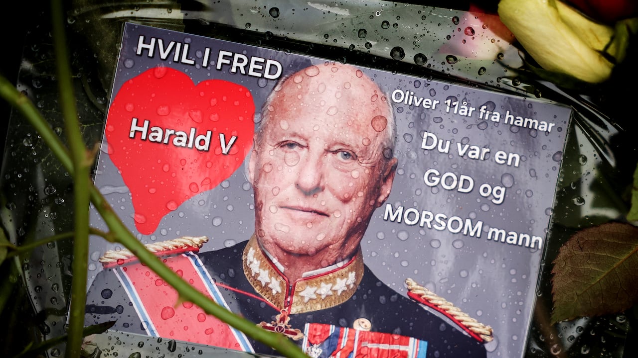 El rey Harald V de Noruega falleció la mañana del 28 de agosto a los 89 años.