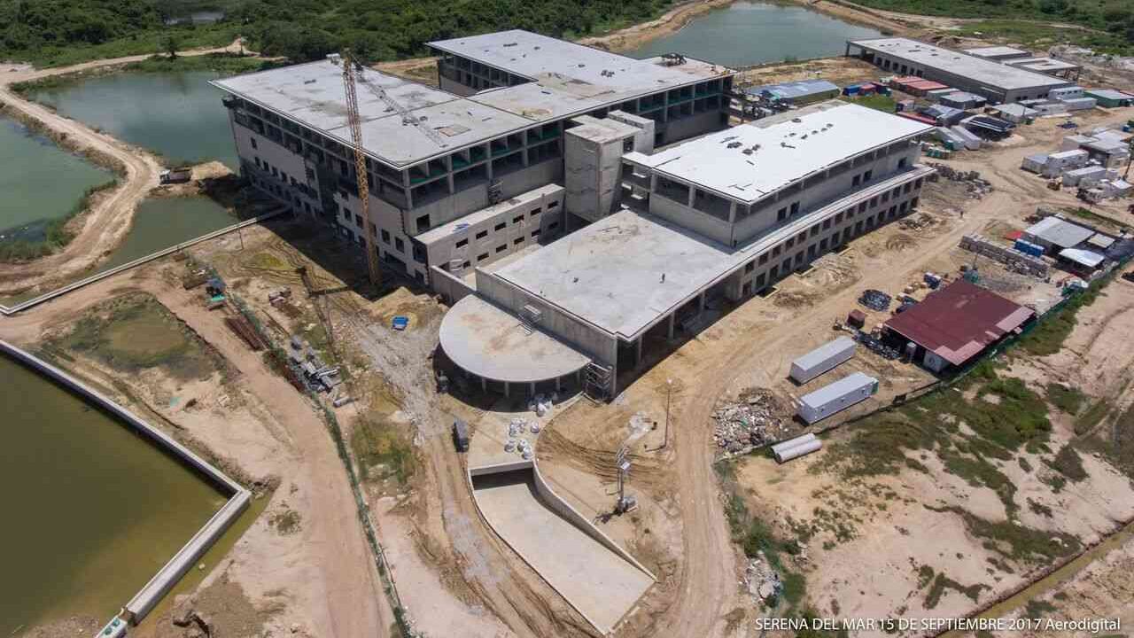El hospital, que será operado por la Fundación Santa Fe, hace parte de Serena del mar, un amplio proyecto urbanístico ubicado entre Cartagena y Barranquilla.