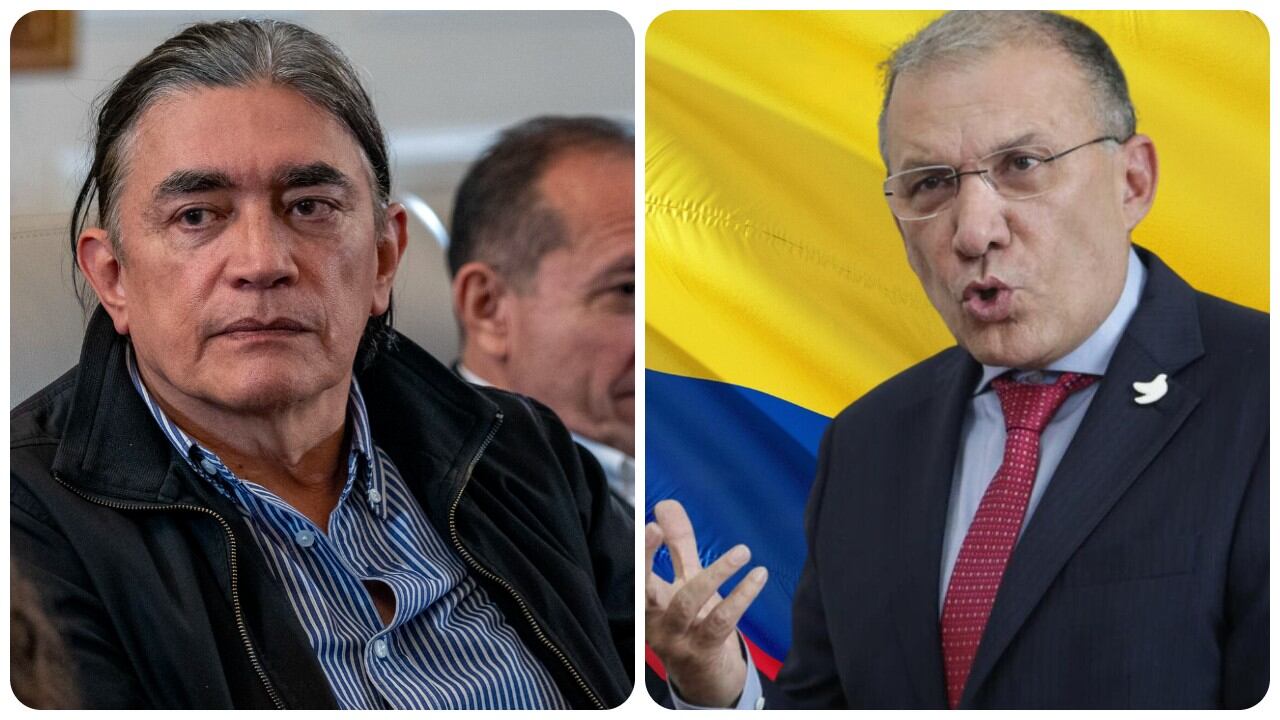 Gustavo Bolívar y Roy Barreras.