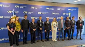 Alfredo Deluque en la elección del 'Foro de Parlamentarios Digitales'.