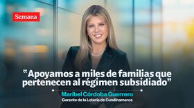Maribel Córdoba Guerrero, gerente de la Lotería de Cundinamarca