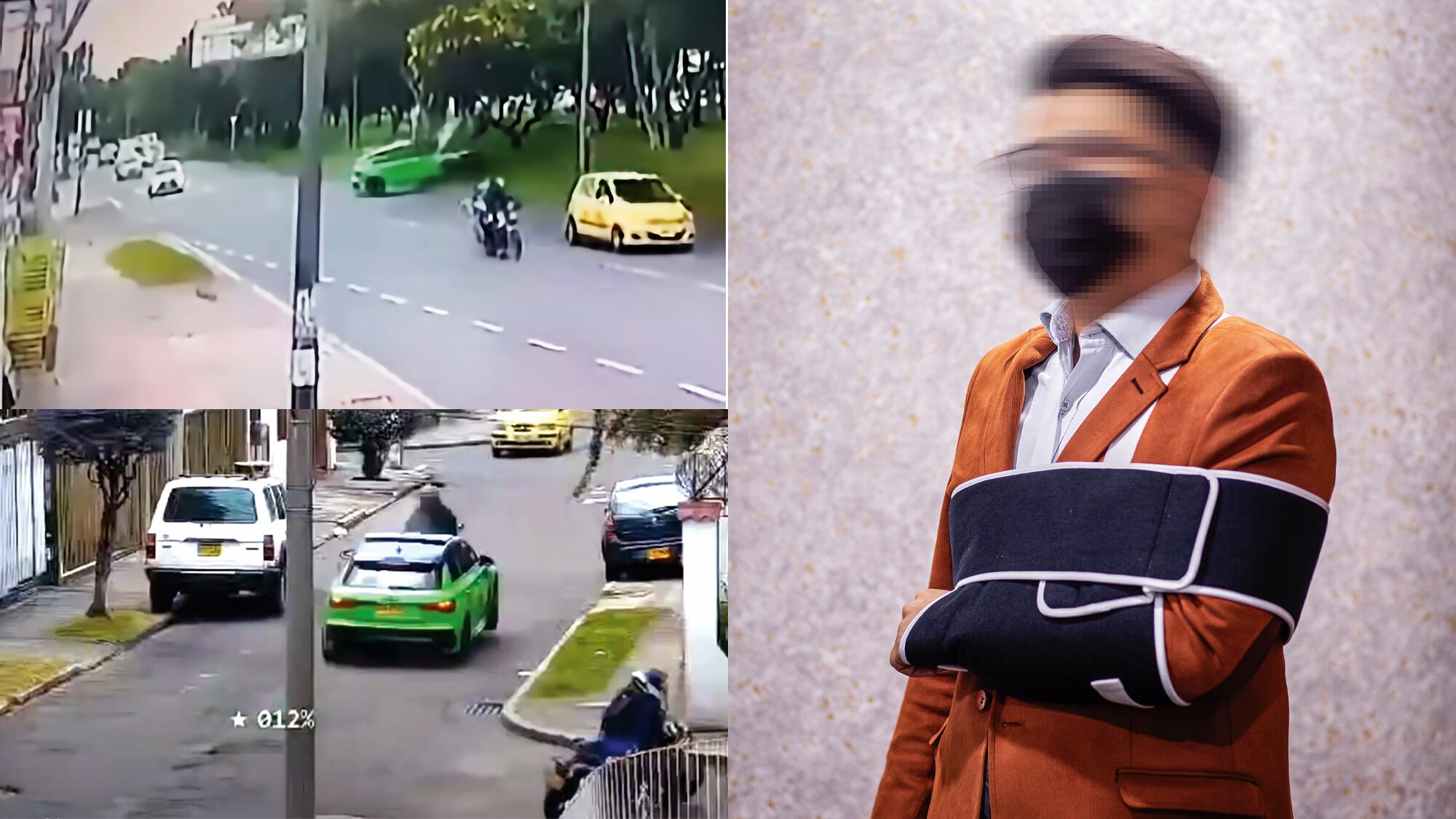 El joven recibió un mensaje amenazante en su WhatsApp por parte de los cómplices de los asaltantes.