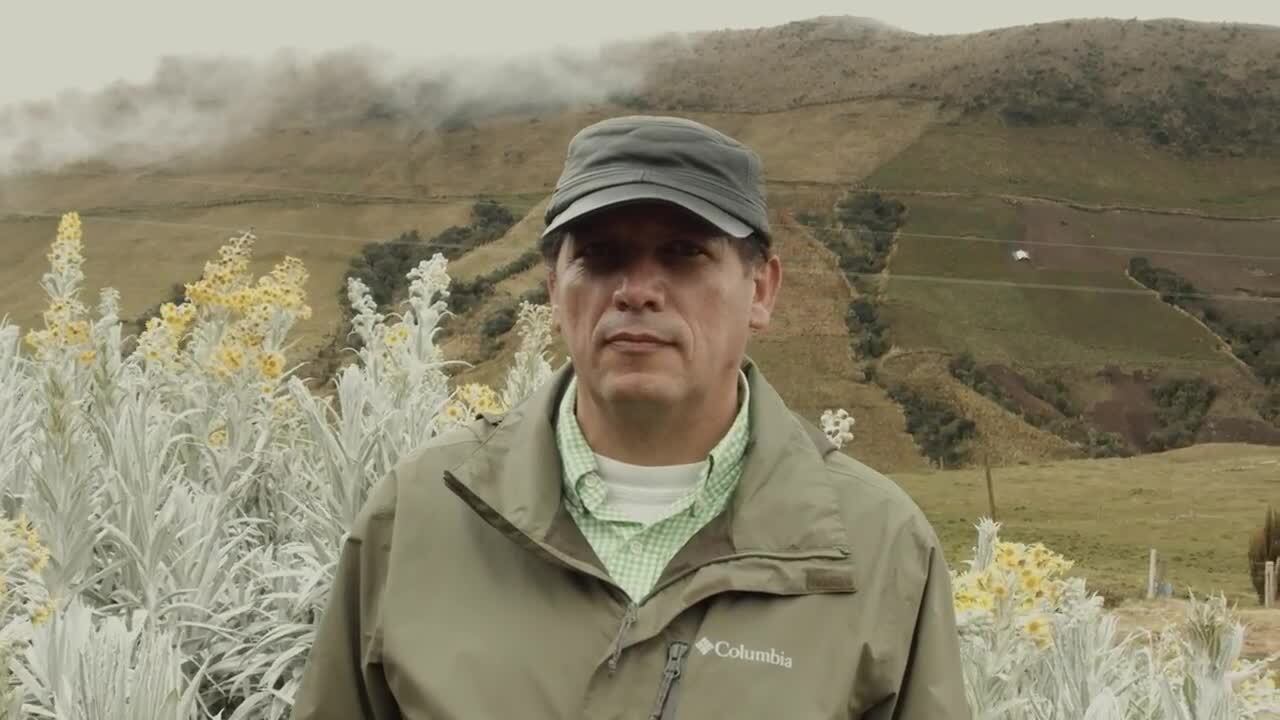 Jaime Montes superó una dolorosa pérdida para crear un hermoso proyecto de conservación ambiental en el Nevado del Ruíz
