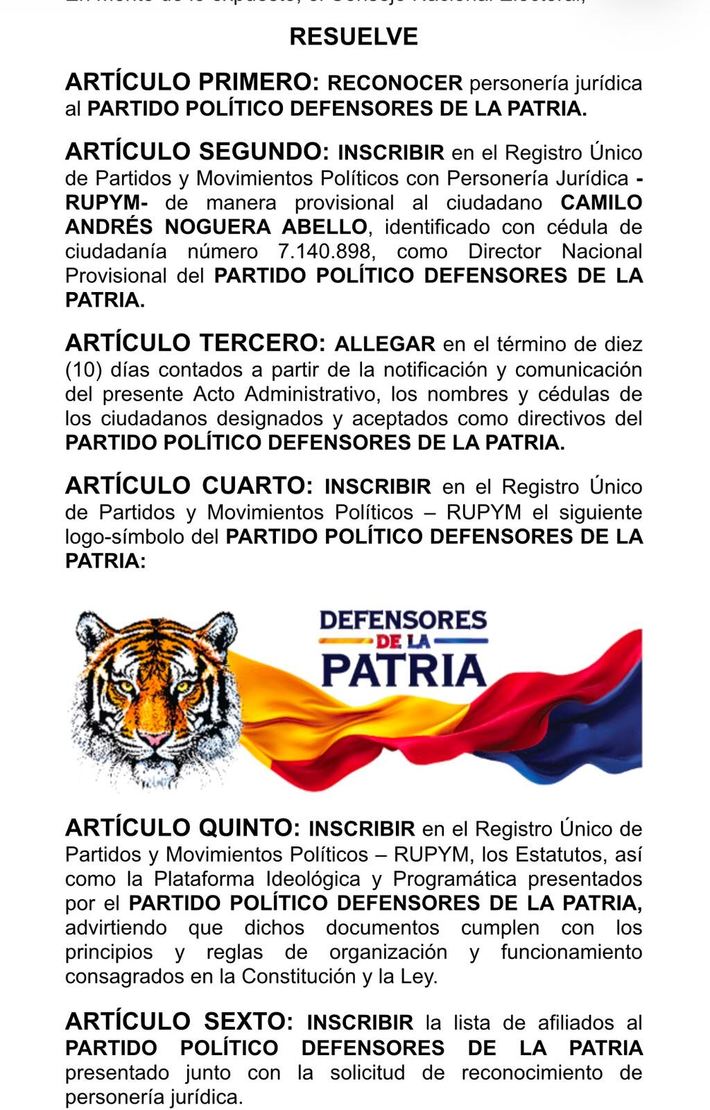 Ponencia Defensores de la Patria