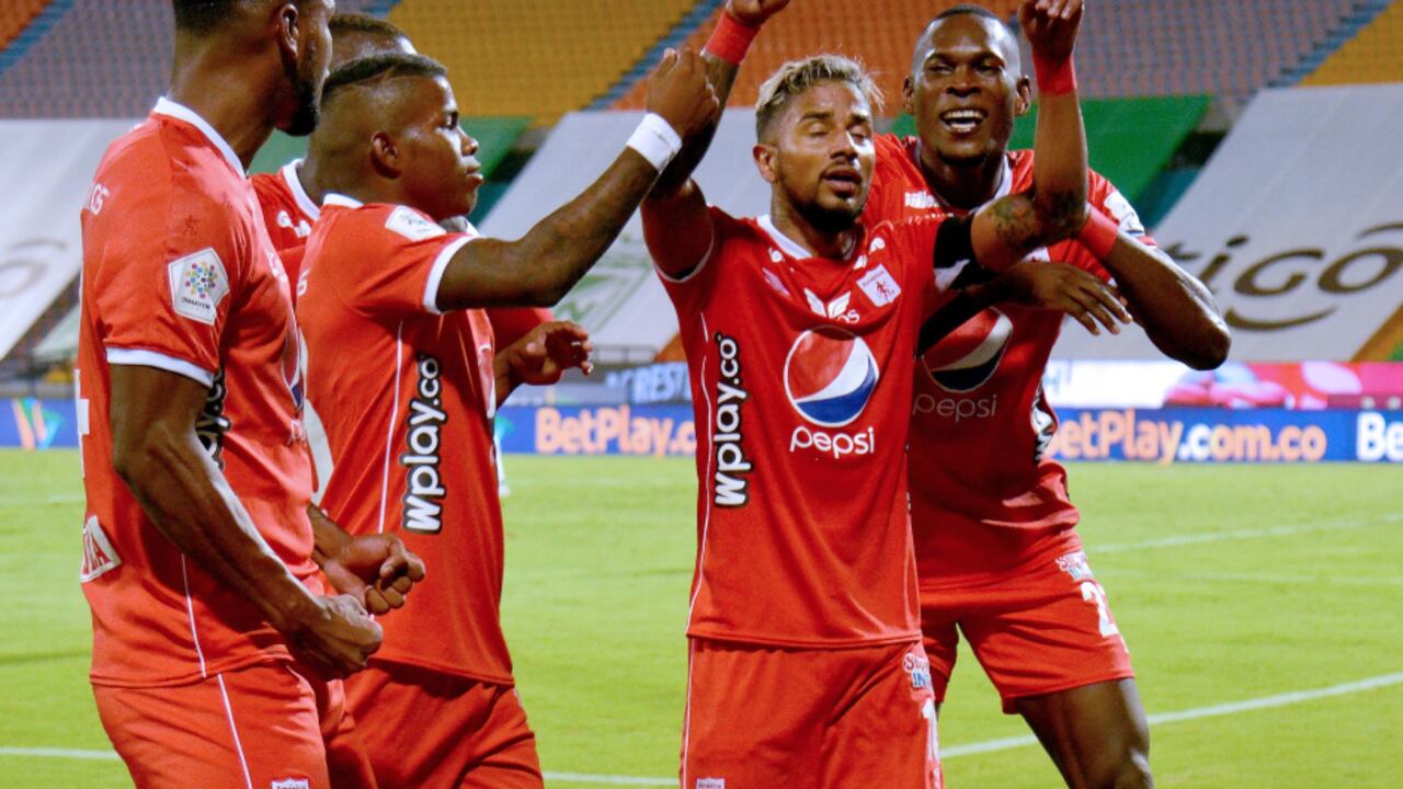 Diber Cambindo, el delantero del América que comparan con Duván Zapata. Foto: Prensa Dimayor