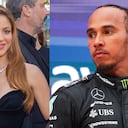 Crecen los rumores de un posible romance entre la cantante Shakira y el piloto Lewis Hamilton.