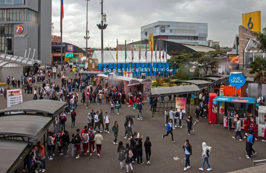 Corferias alojó a cientos de miles de expositores y visitantes en la FilBo 2019. FOTO: Johann Correcha / Semana
