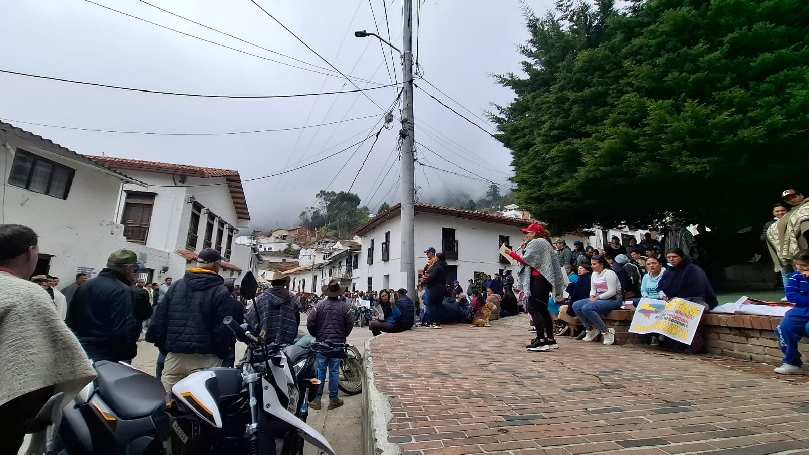 Habitantes de Vetas se declaran en desobediencia civil