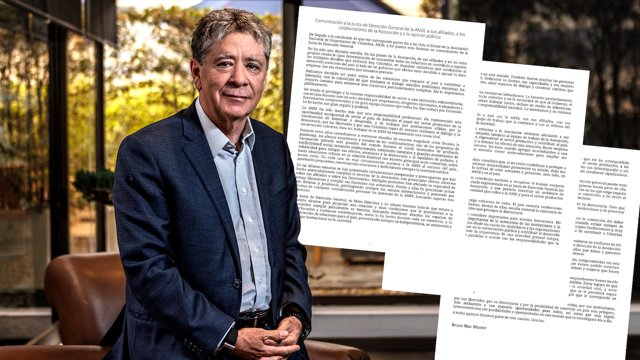Carta de Bruce Mac Master.