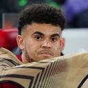 Luis Díaz fue suplente con el Liverpool en la tercera jornada de la fase de grupos de la Europa League 2023-2024.
