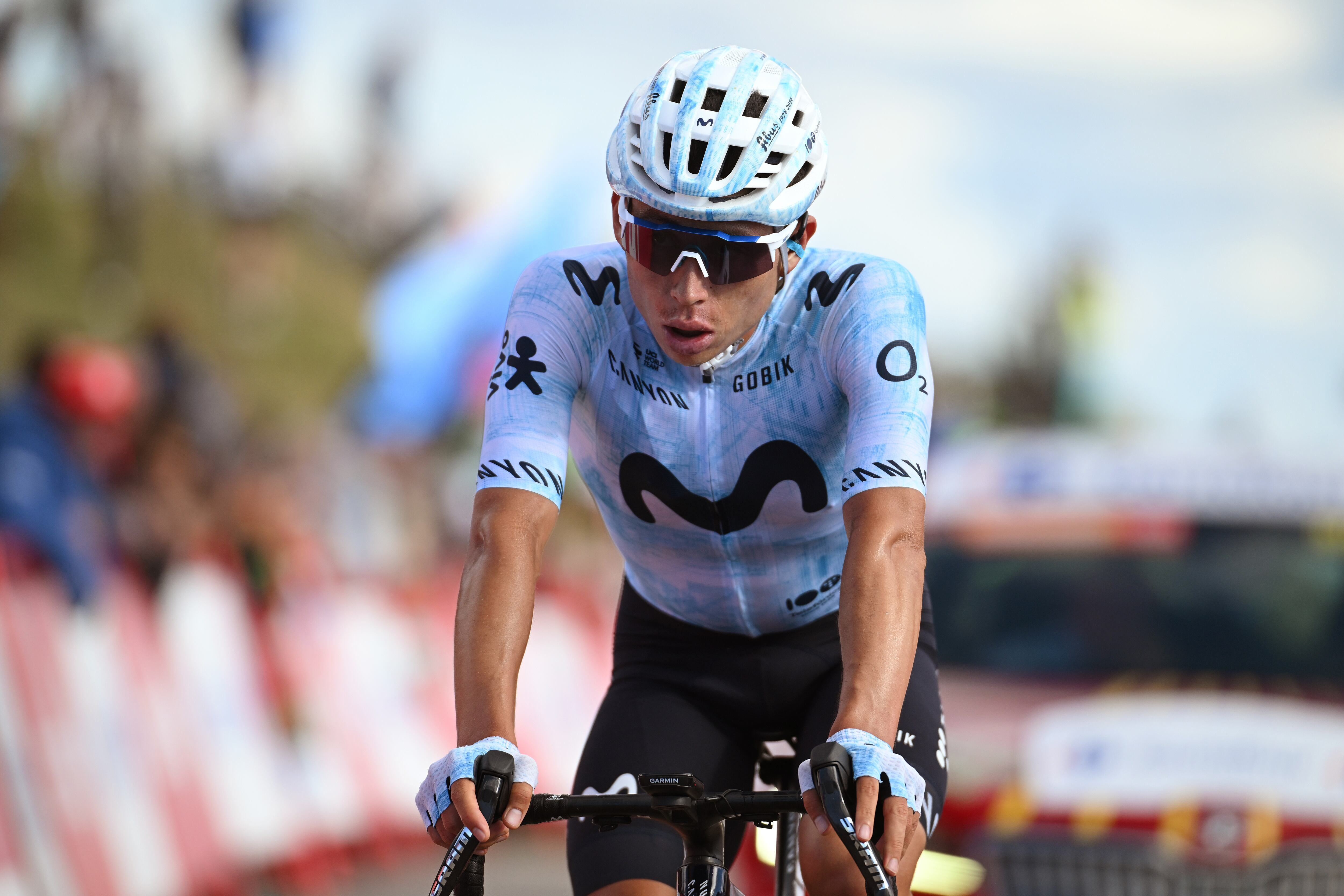 Einer Rubio, el mejor colombiano de La Vuelta a España 2024.