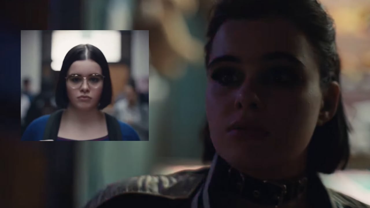 Barbie Ferreira como Kat Hernández - Captura de pantalla video YouTube.