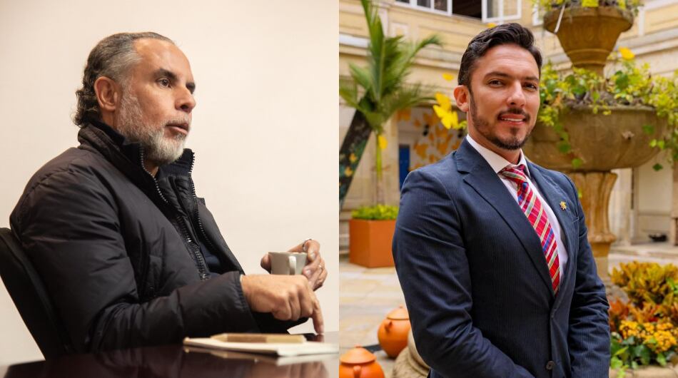 Armando Benedetti y Juan Carlos Florián.