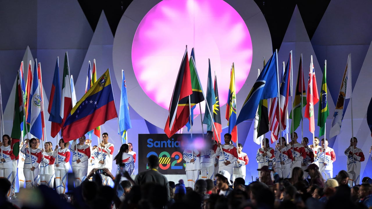 Imagen de la ceremonia de clausura de los Juegos Panamericanos de Santiago 2023.