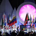 Imagen de la ceremonia de clausura de los Juegos Panamericanos de Santiago 2023.