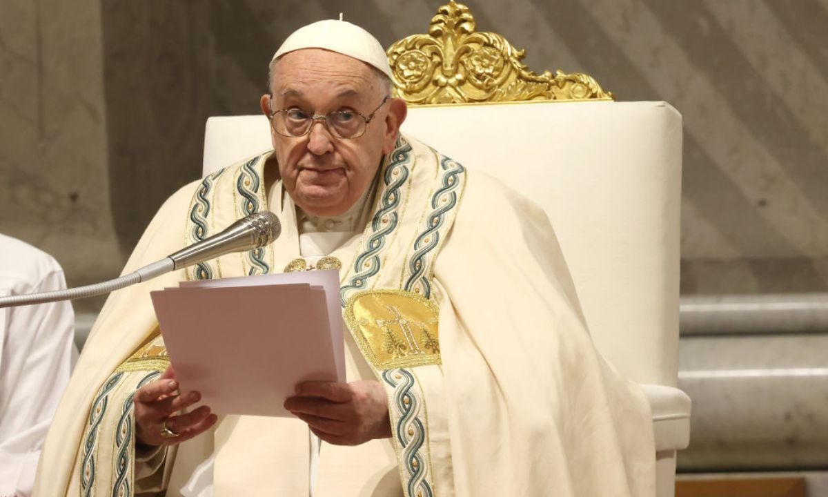 Revelación del Papa Francisco.