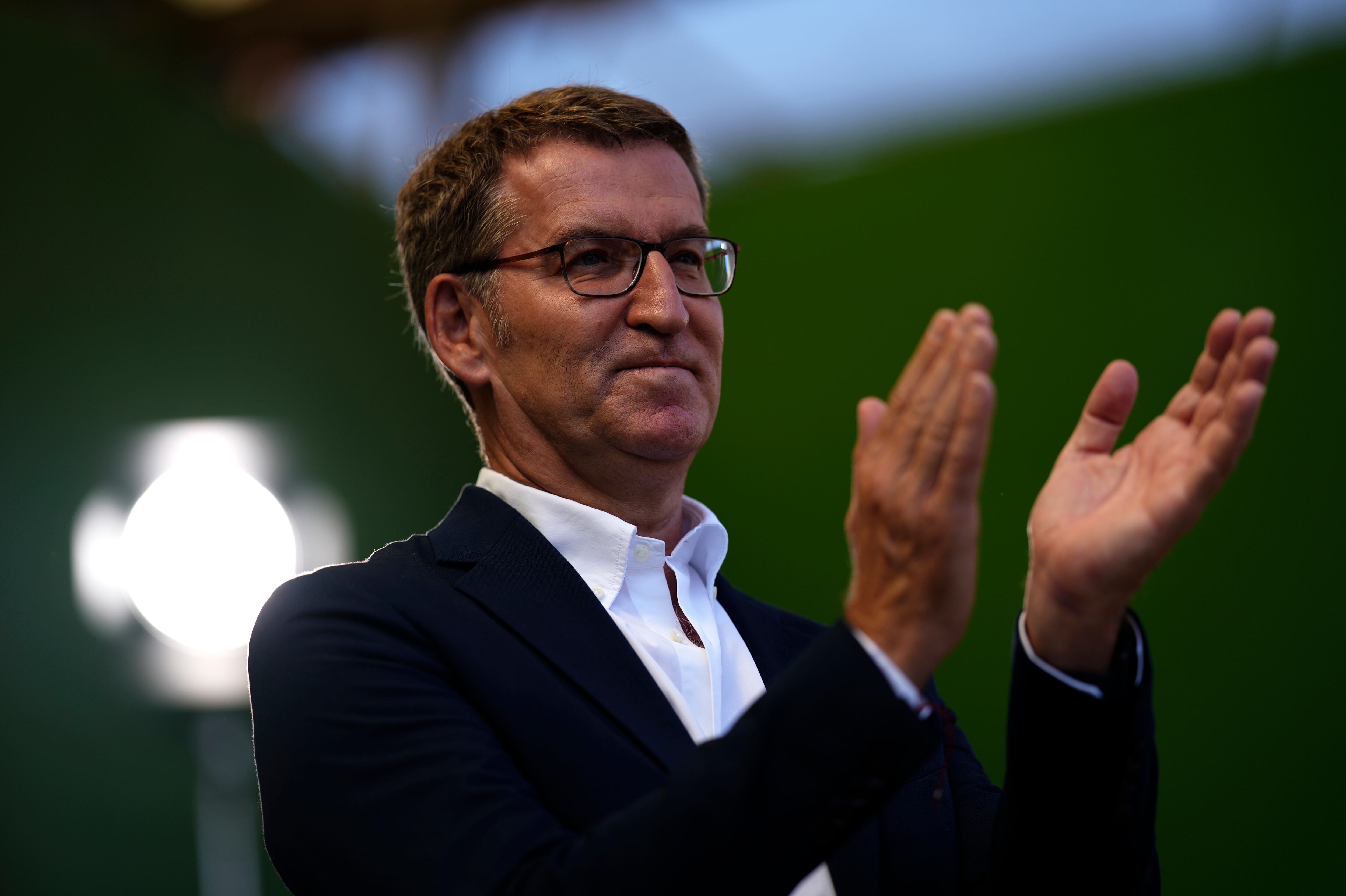 Líder del PP, Alberto Núñez Feijóo