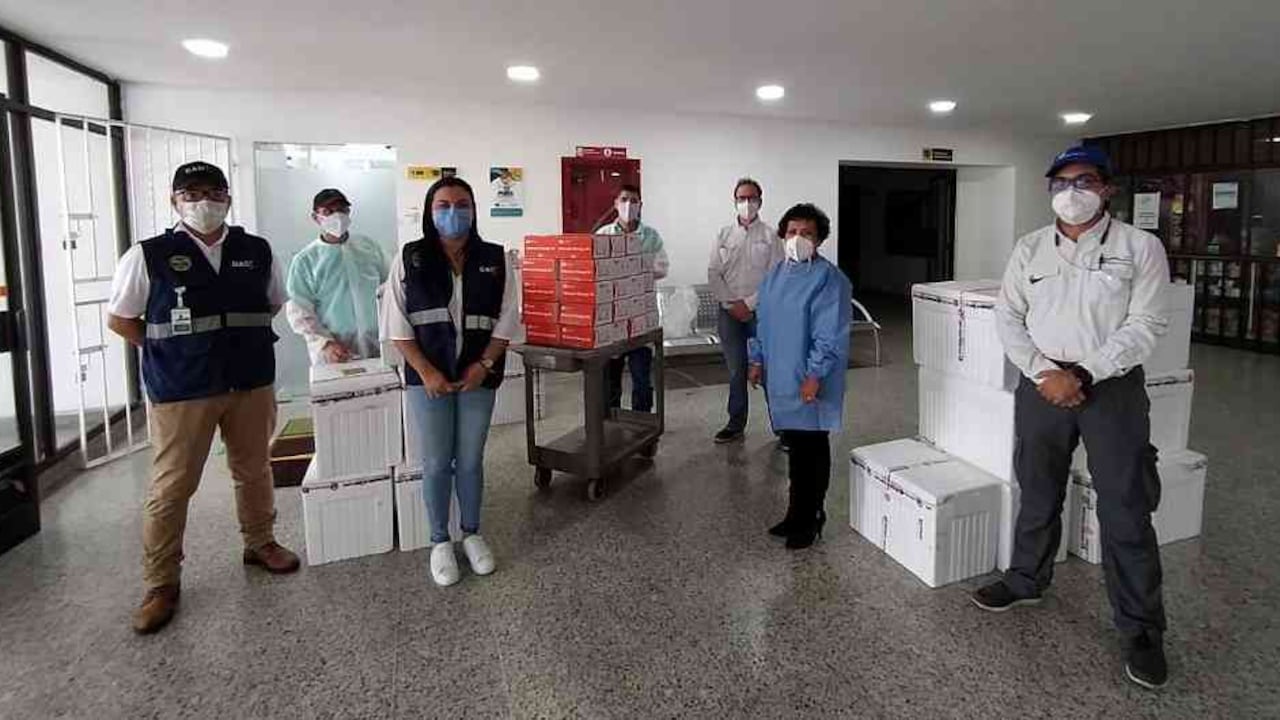 Reficar entregó a Cartagena 19.000 pruebas para diagnosticar covid-19