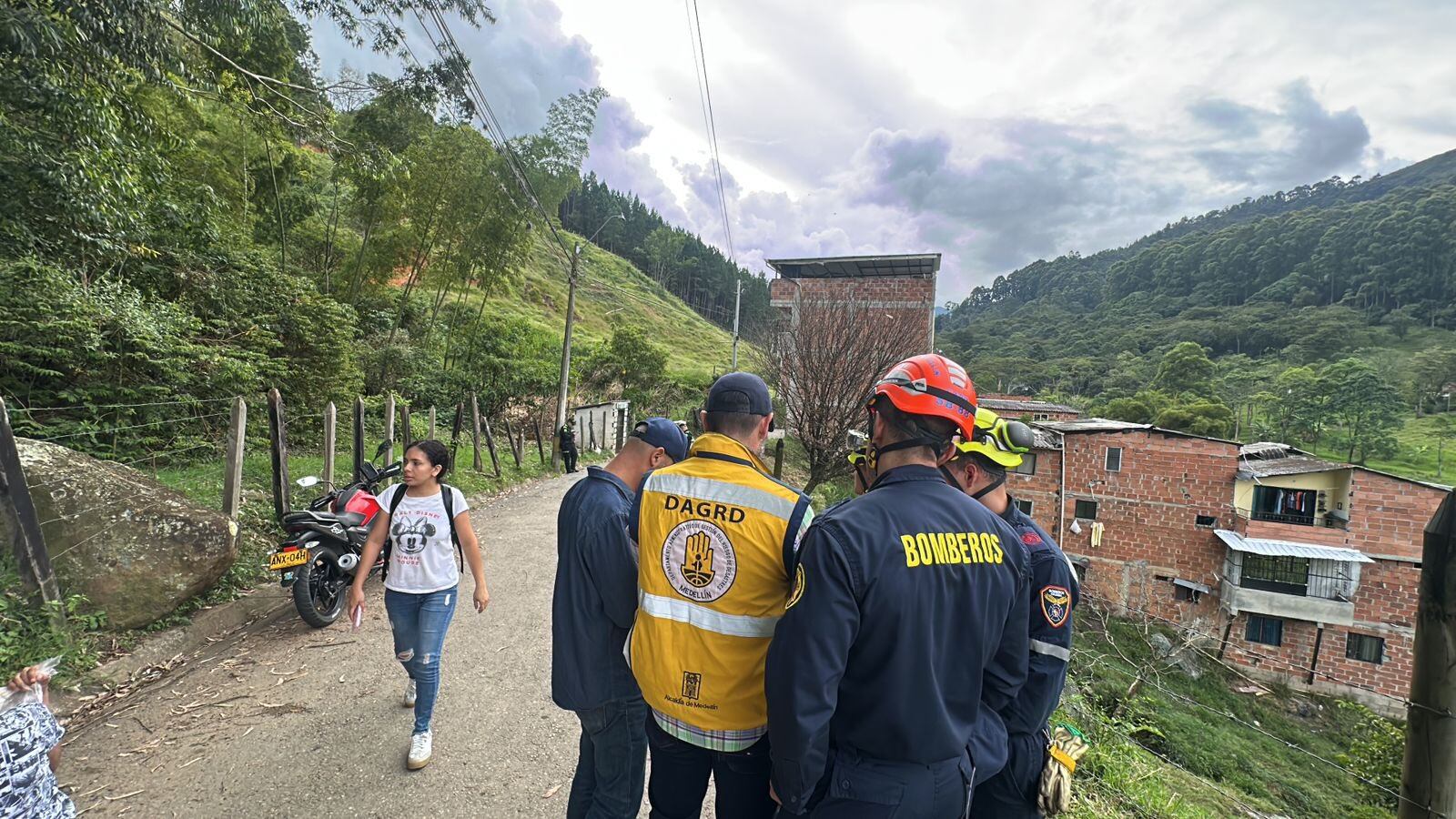 Riesgo de deslizamiento de tierra en Medellín
