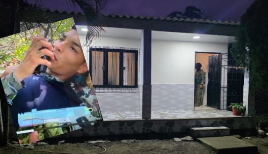 Allanaron la casa de la mamá de alias Nain o el Bendito Menor, cabecilla de la organización criminal conocida como Los Conquistadores de la Sierra.