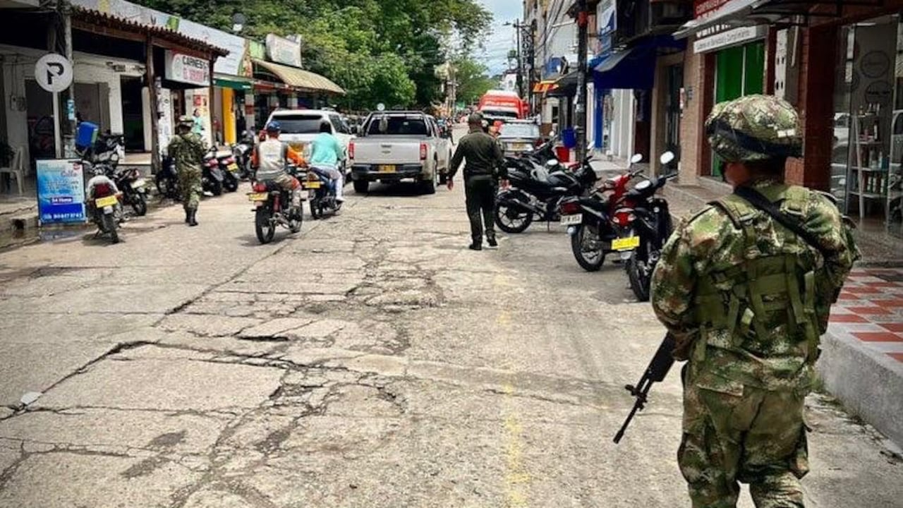 Ataque armado contra el Ejército Nacional en Chigorodó, Antioquia. Imagen de referencia.