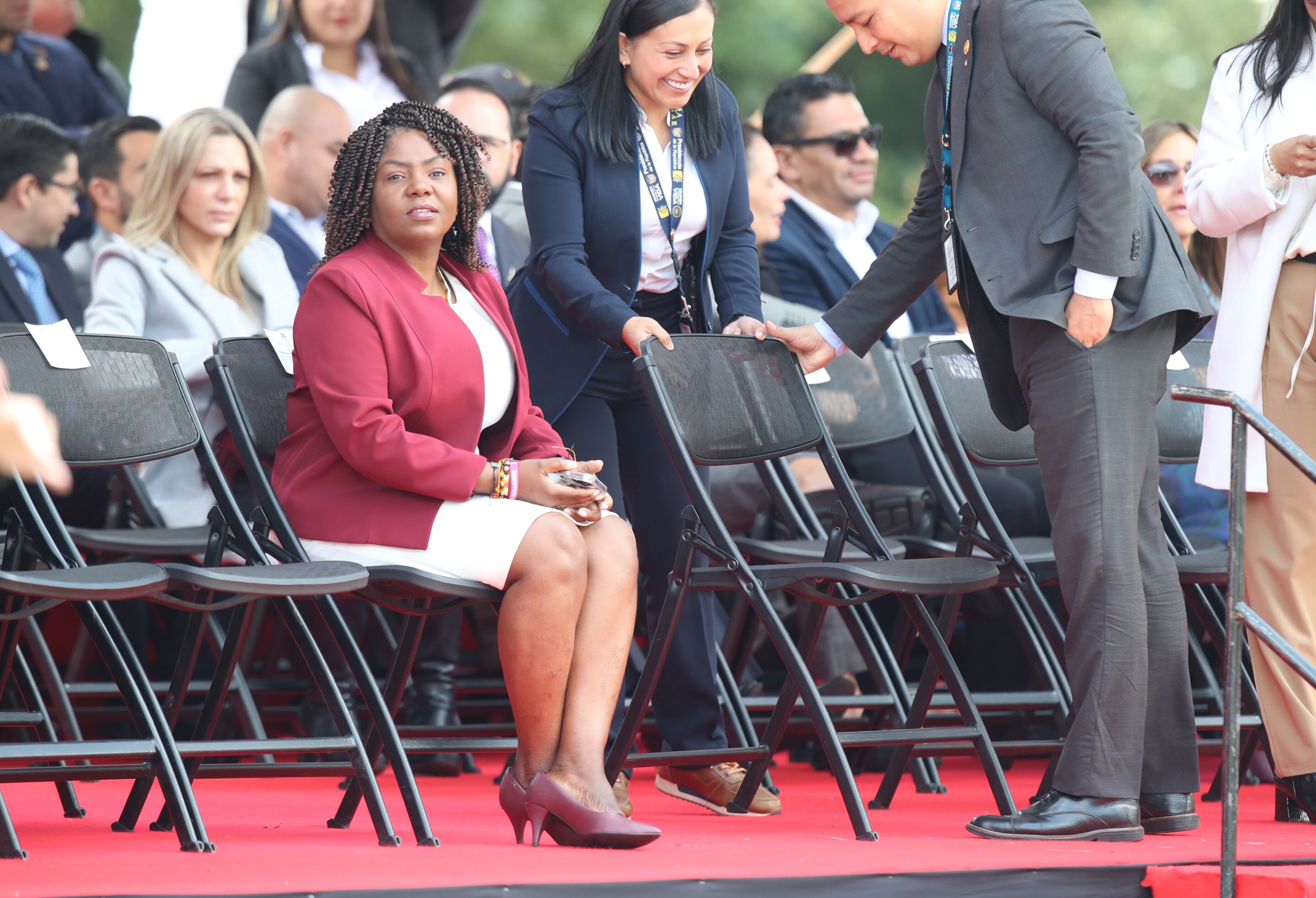 conmemoración del 7 de agosto en el Puente de Boyacá con el presidente Gustavo Petro