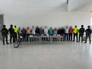 Redada contra el Clan del Golfo deja 13 capturados en Cesar; los detenidos estarían detrás de al menos 10 homicidios.