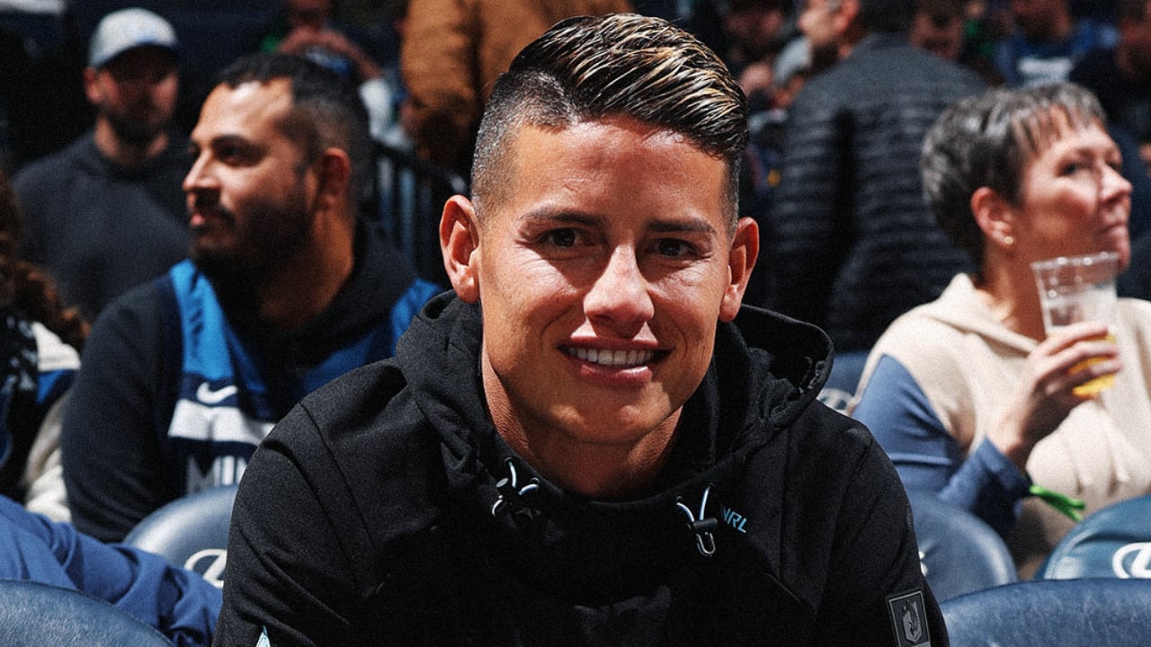 James Rodríguez está disponible para jugar con Minnesota United