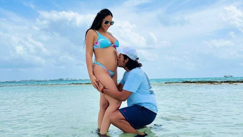 Laura Ojeda y Nicolás Petro.