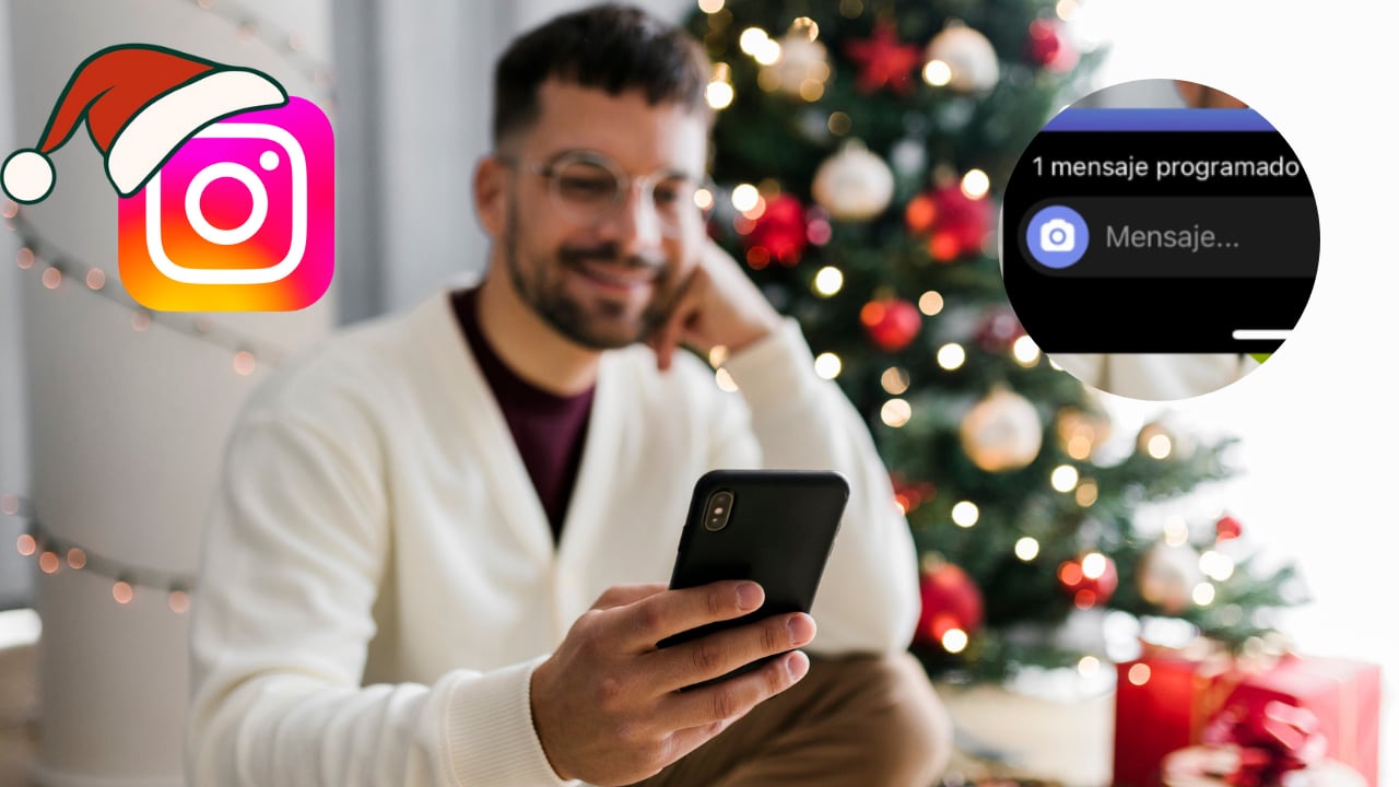 Instagram permite programar mensajes de Navidad y Año Nuevo. Aquí le mostramos cómo hacerlo.