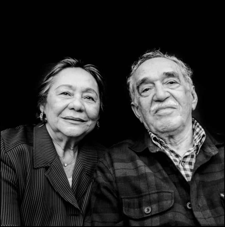 Mercedes Barcha Pardo y Gabriel García Márquez. Los Ángeles, 2008.