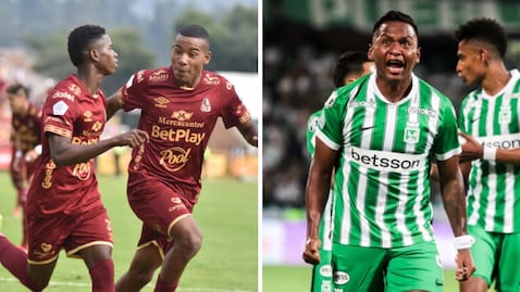 Tolima vs. Nacional por las semifinales de la Liga BetPlay 2026-l.