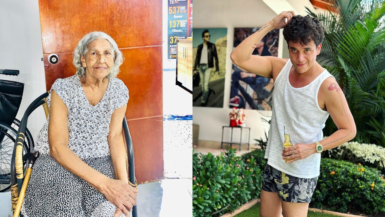 La madre de Diomedes Díaz le dedicó tiernas palabras al guajiro. Fotos: Instagram @mama.vila - @silvestredangond.