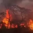 Incendios forestales en San Luis y el Guamo, en el Tolima.