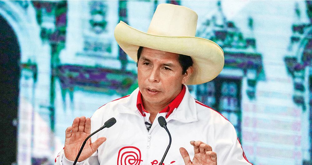 Pedro Castillo Presidente de Perú