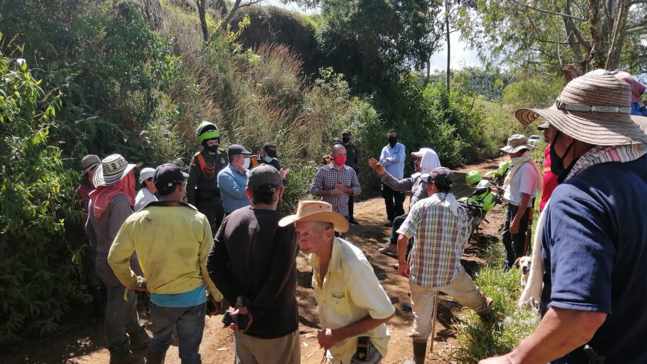 Protestas en Jericó por llegada de minera