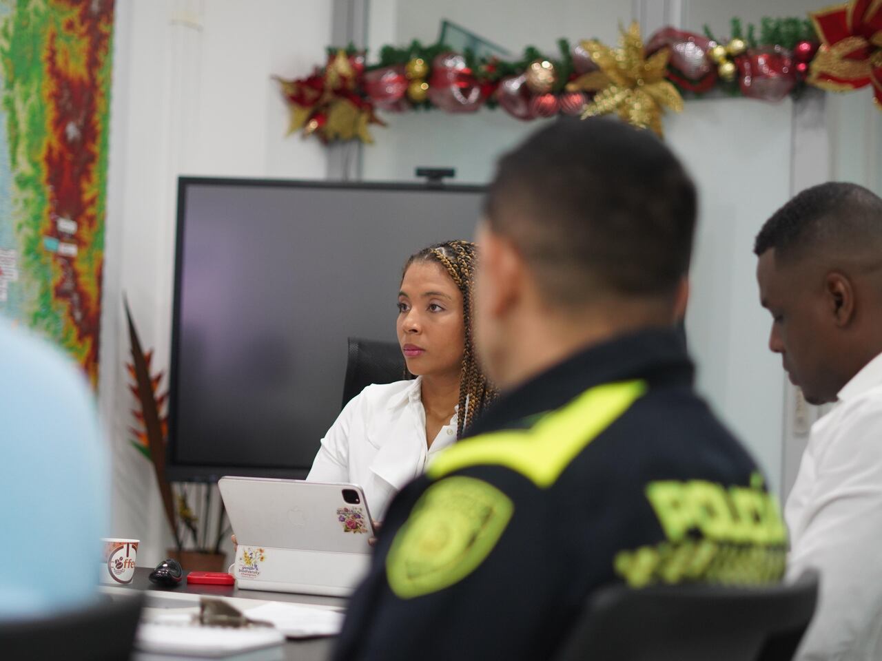 Gobernadora del Chocó, Nubia Carolina Córdoba, lideró consejo de seguridad por minas antipersona en el departamento