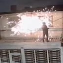El robo de cableado es una práctica común en Bogotá.