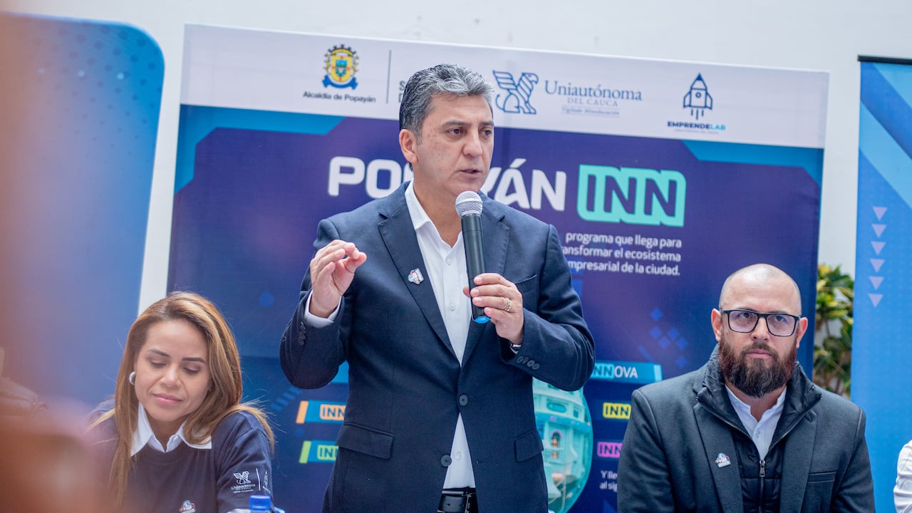El alcalde de Popayán, Juan Carlos Muñoz.