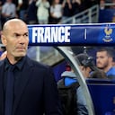 Zinedine Zidane en Francia vs. Italia