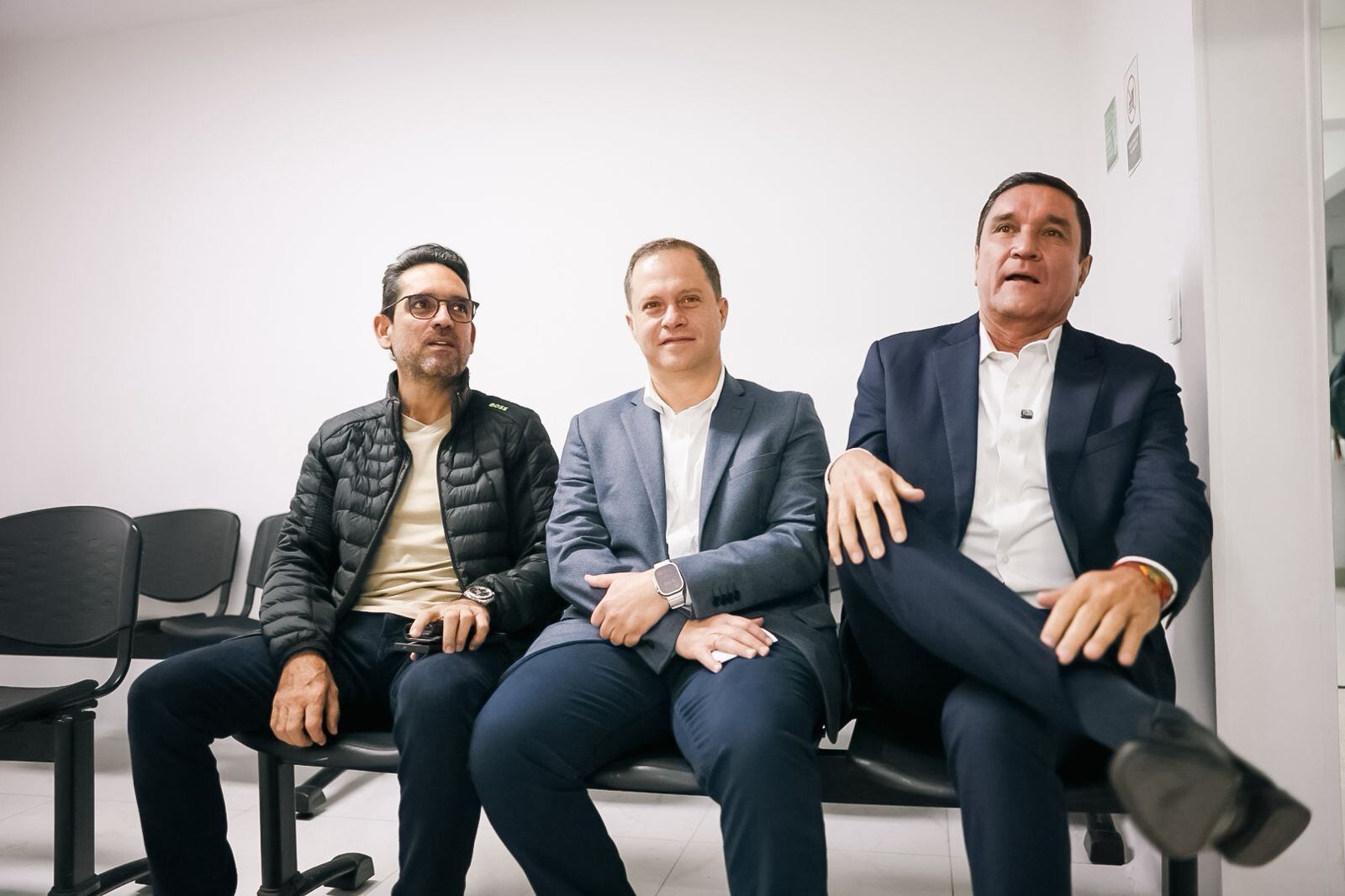 Los candidatos de la coalición La Fuerza de las Regiones se sometieron a exámenes toxicológicos