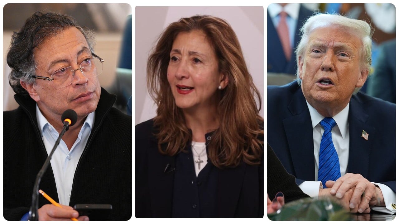 Gustavo Petro, Ingrid Betancourt y Donald Trump.