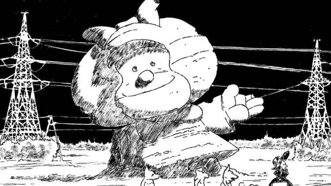 Ilustración de Juan Sáenz Valiente para la muestra 'Más allá de la Ricchieri'.