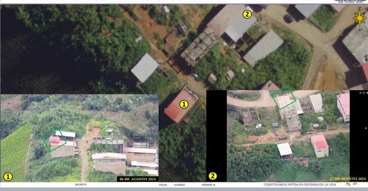 Grupos ilegales están colocan banderas blancas en casas de El Plateado, Cauca, como maniobra distractora para atacar la Fuerza Pública.