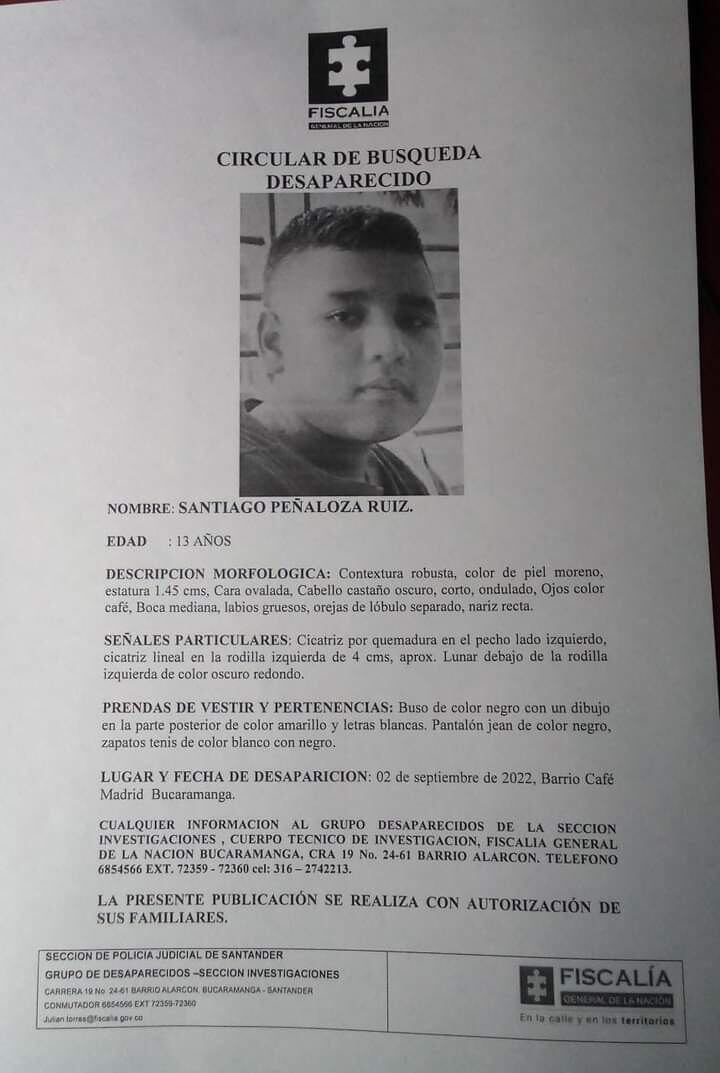 Imagen revelada por la Fiscalía.